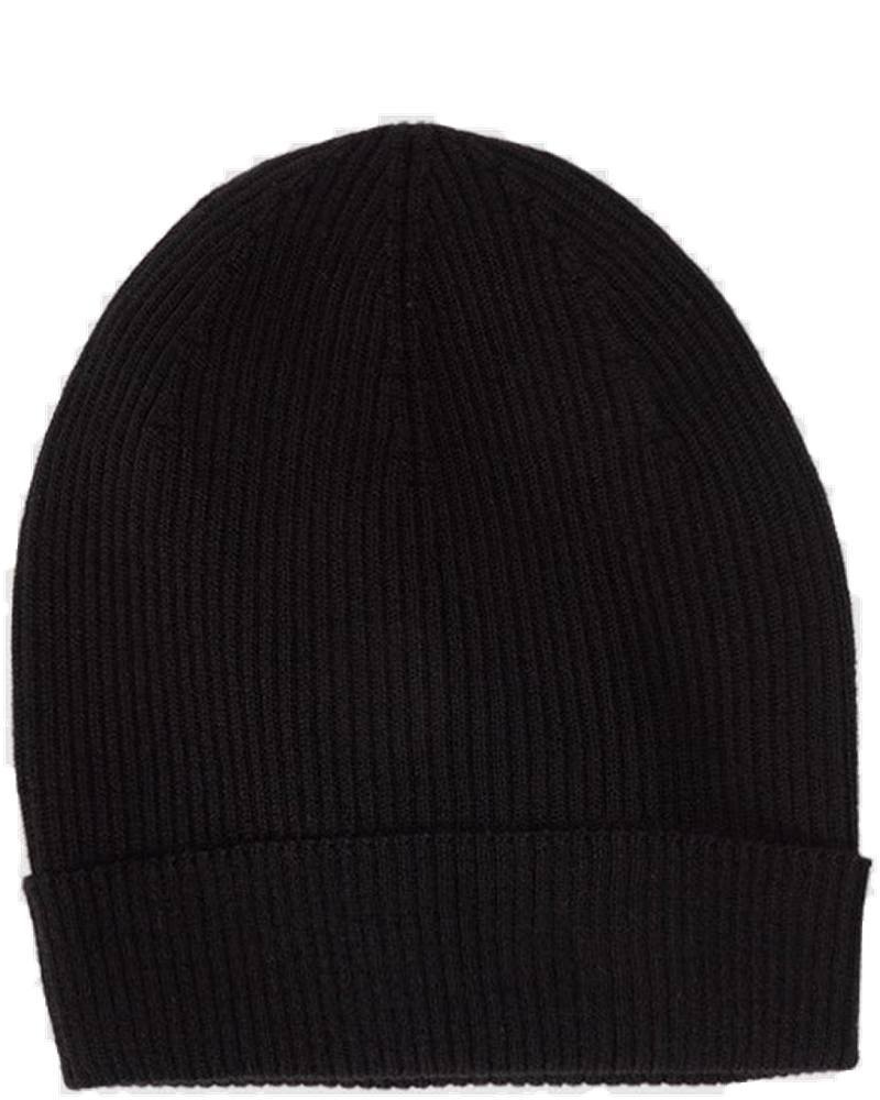 Ribbed Beanie Black Rick owens – Гарантія оригінальності