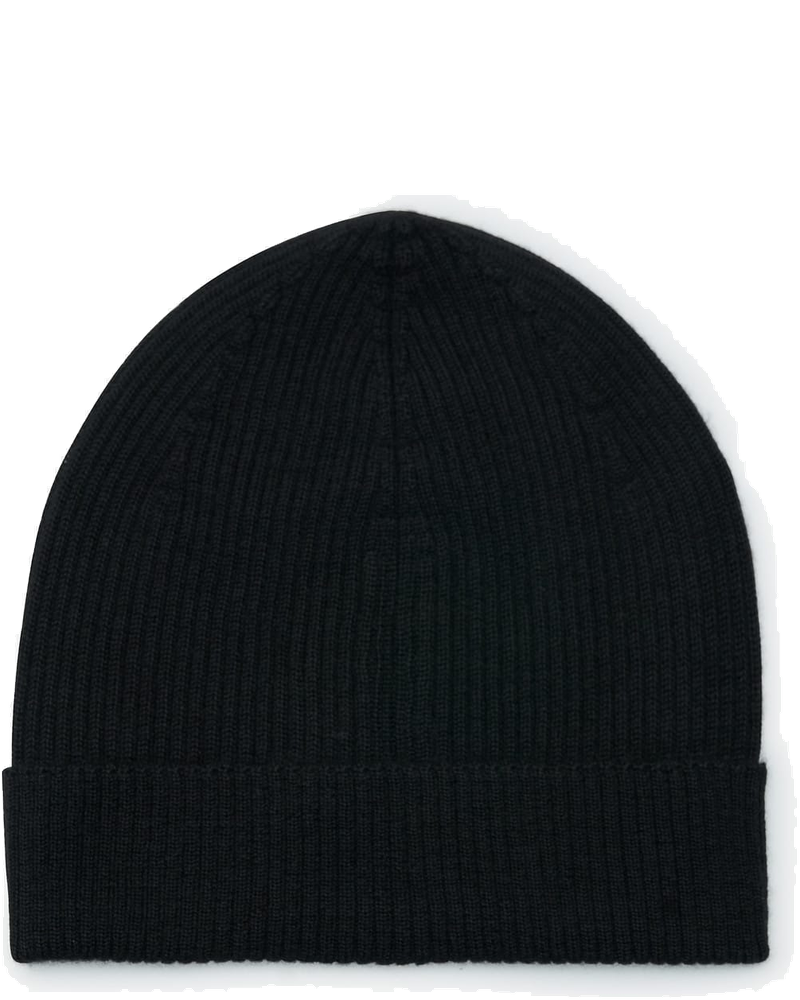 Ribbed Beanie In Black Rick owens – Гарантія оригінальності
