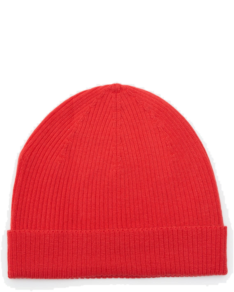 Ribbed Beanie In Coral Rick owens – Гарантія оригінальності
