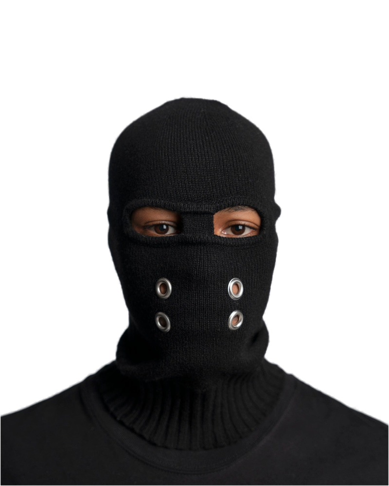 Оригінальна Strobe Balaclava In Black Rick owens