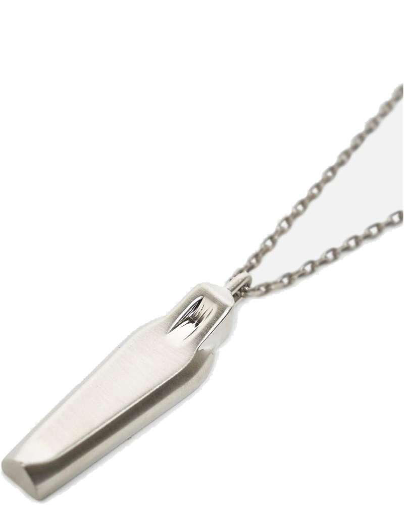 Sarcophagus Chain Charm In Palladio Rick owens оригінал – Купити в Україні