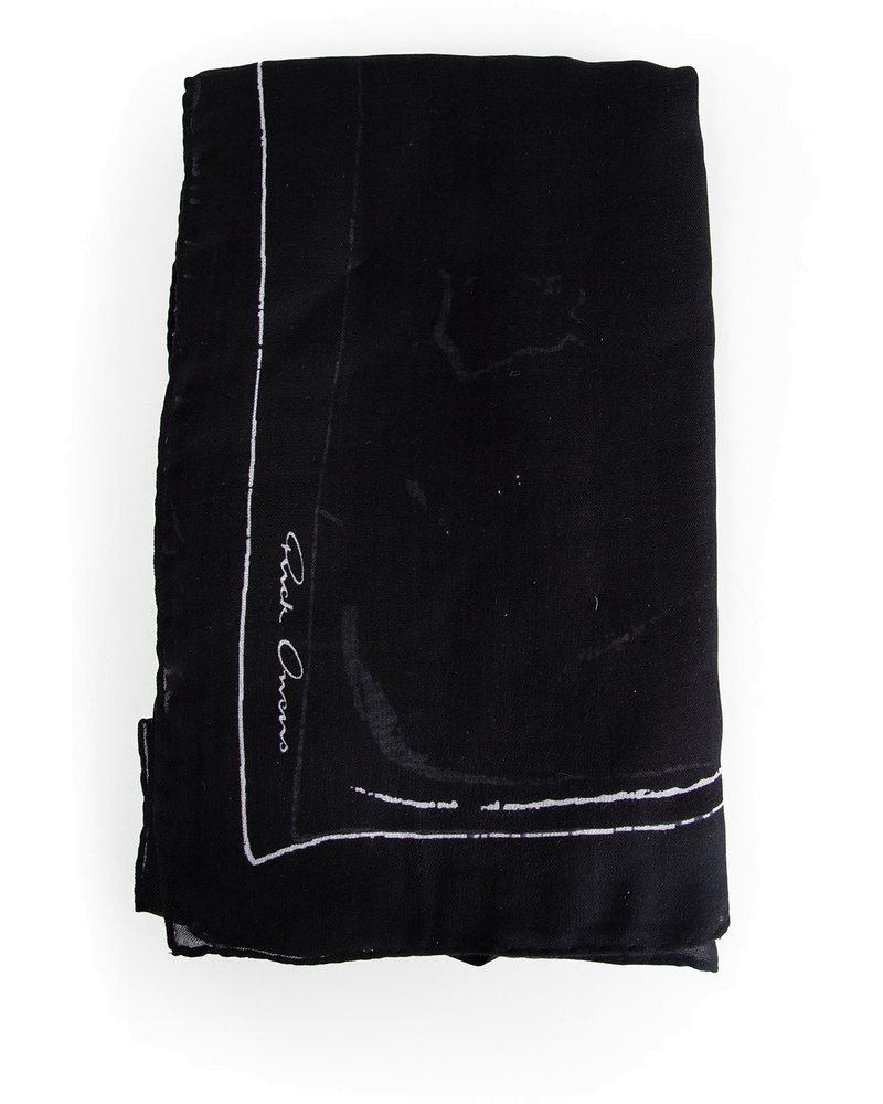 Temple Printed Scarf Rick owens оригінал – Купити в Україні
