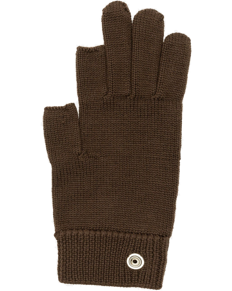 Оригінальна Touchscreen Gloves In Brown Rick owens