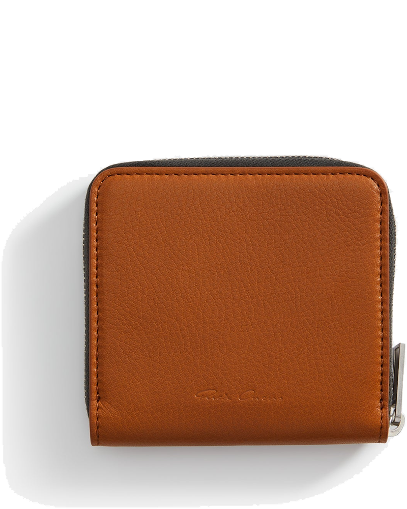 Accessorio In Pelle Zipped Wallet Clay Rick owens – Гарантія оригінальності