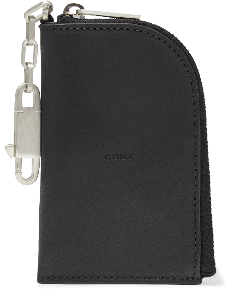Оригінальна Mens Leather Hook Wallet Rick owens