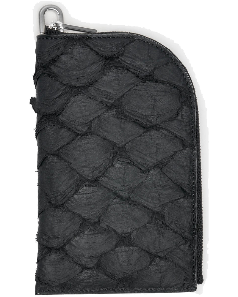 Оригінальна Pirarucu Neckwallet In Black Rick owens