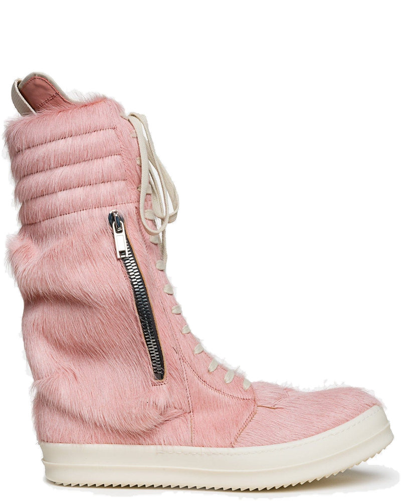 Оригінальна Long Hair Cargobasket In Dirty Pink Rick owens