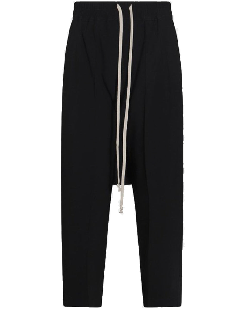 Black Drawstring Cropped Pants Rick owens оригінал – Купити в Україні