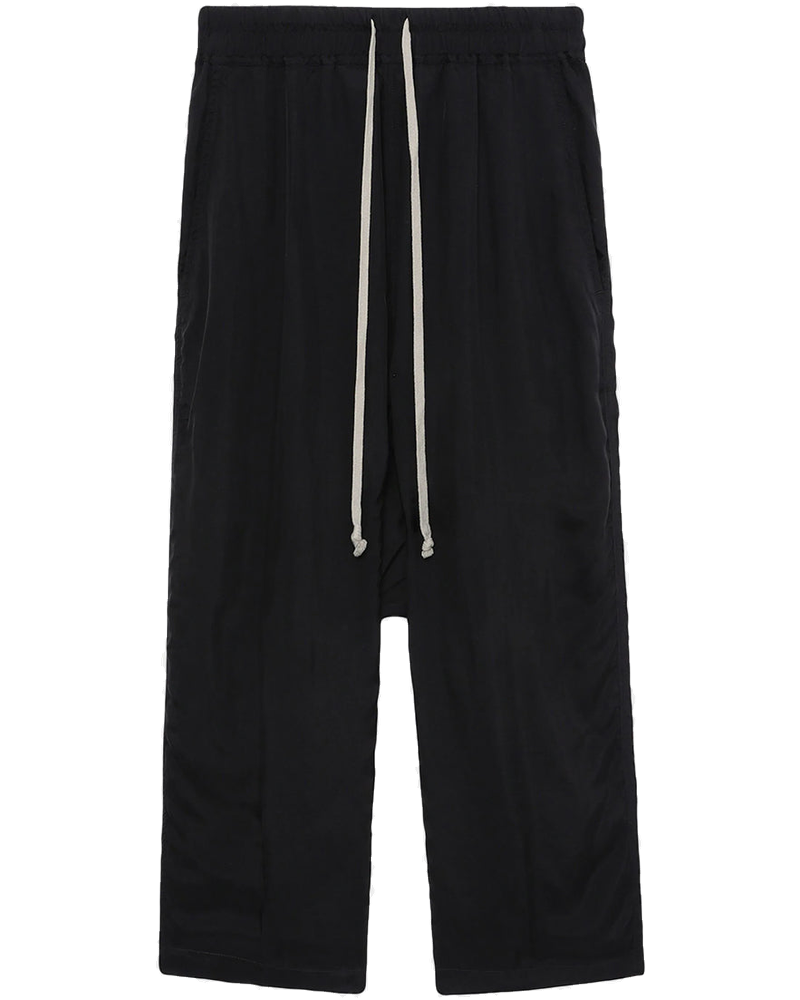 Black Drawstring Cropped Pants Rick owens оригінал – Купити в Україні