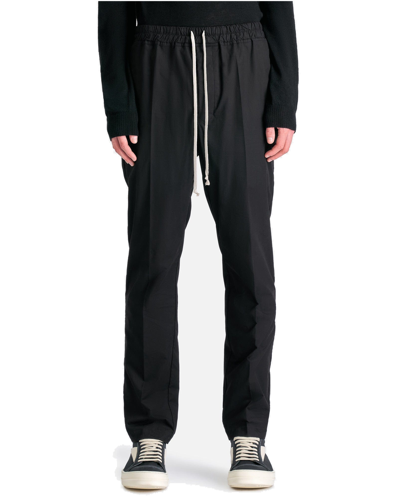 Drawstring Slim Long In Black Rick owens – Гарантія оригінальності