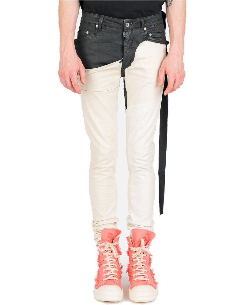 Combo Tyrone Cut Denim In Natural Rick owens – Гарантія оригінальності