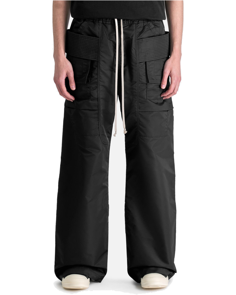 Creatch Cargo Wide Drawstring In Black Rick owens – Гарантія оригінальності