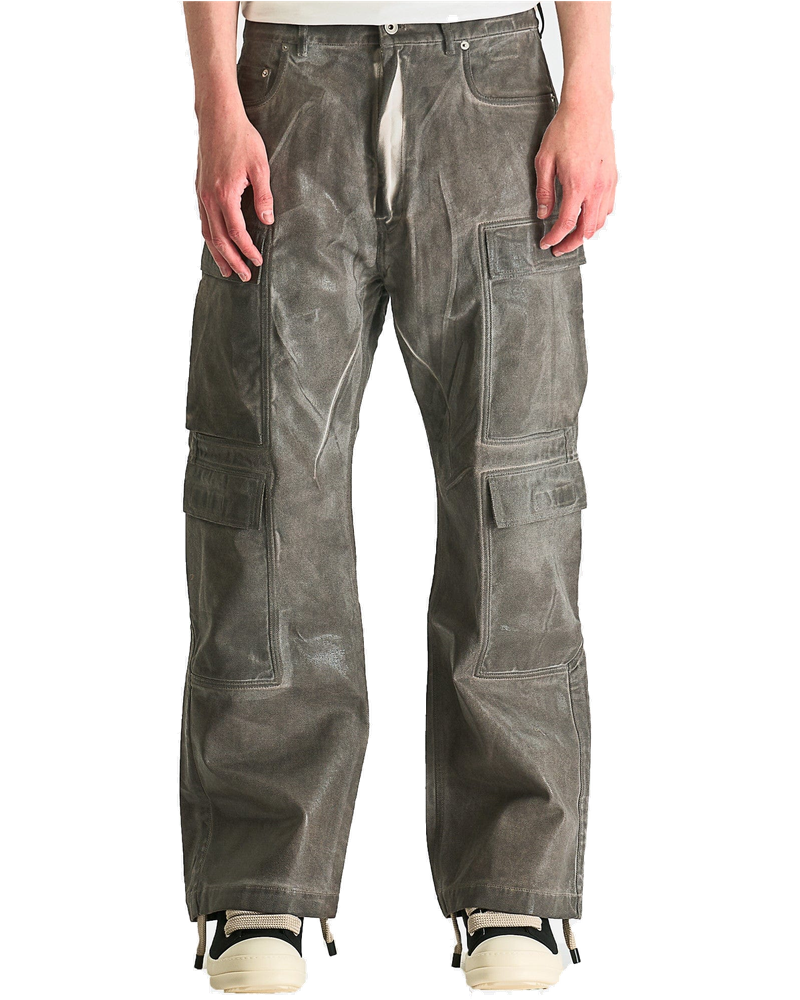 Оригінальна Double Cargo Jeans In Dark Dust Rick owens
