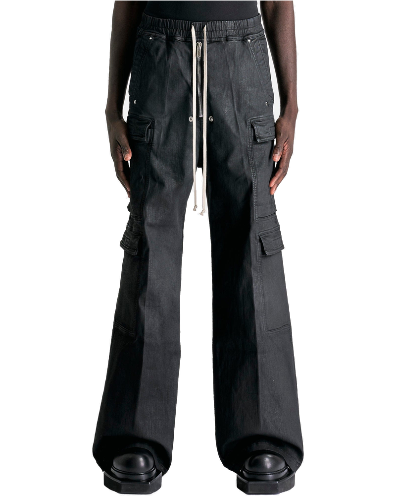 Double Cargo Jumbo Belas In Black Wax Rick owens – Гарантія оригінальності
