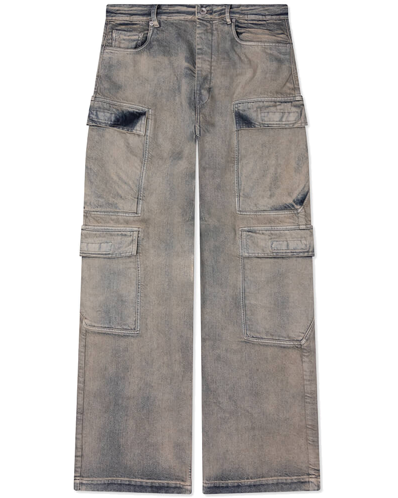 Double Cargo Denim Jeans Rick owens – Гарантія оригінальності