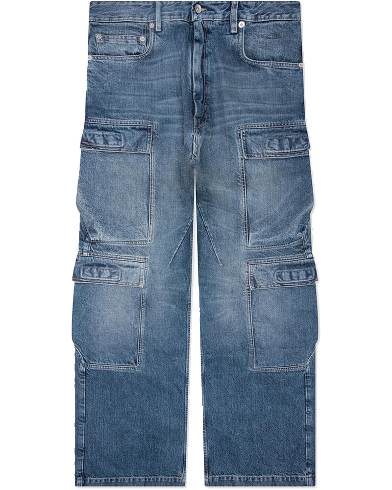 Double Cargo Denim Jeans Rick owens – Гарантія оригінальності