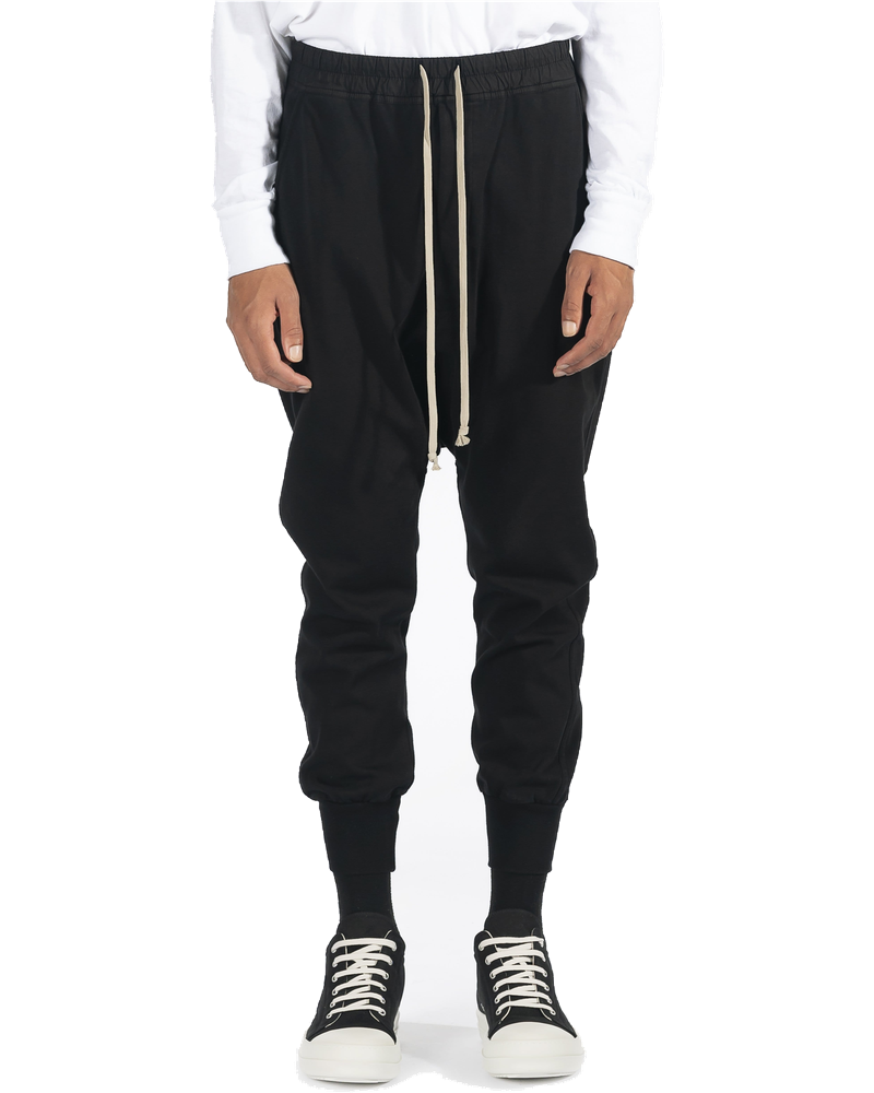 Оригінальна Prisoner Drawstring Pant In Black Rick owens