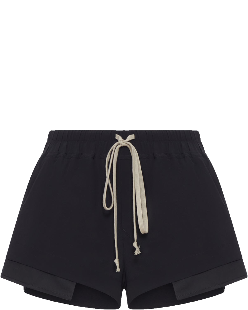 Fog Shorts With Drawstring In Silk Blend Rick owens – Гарантія оригінальності
