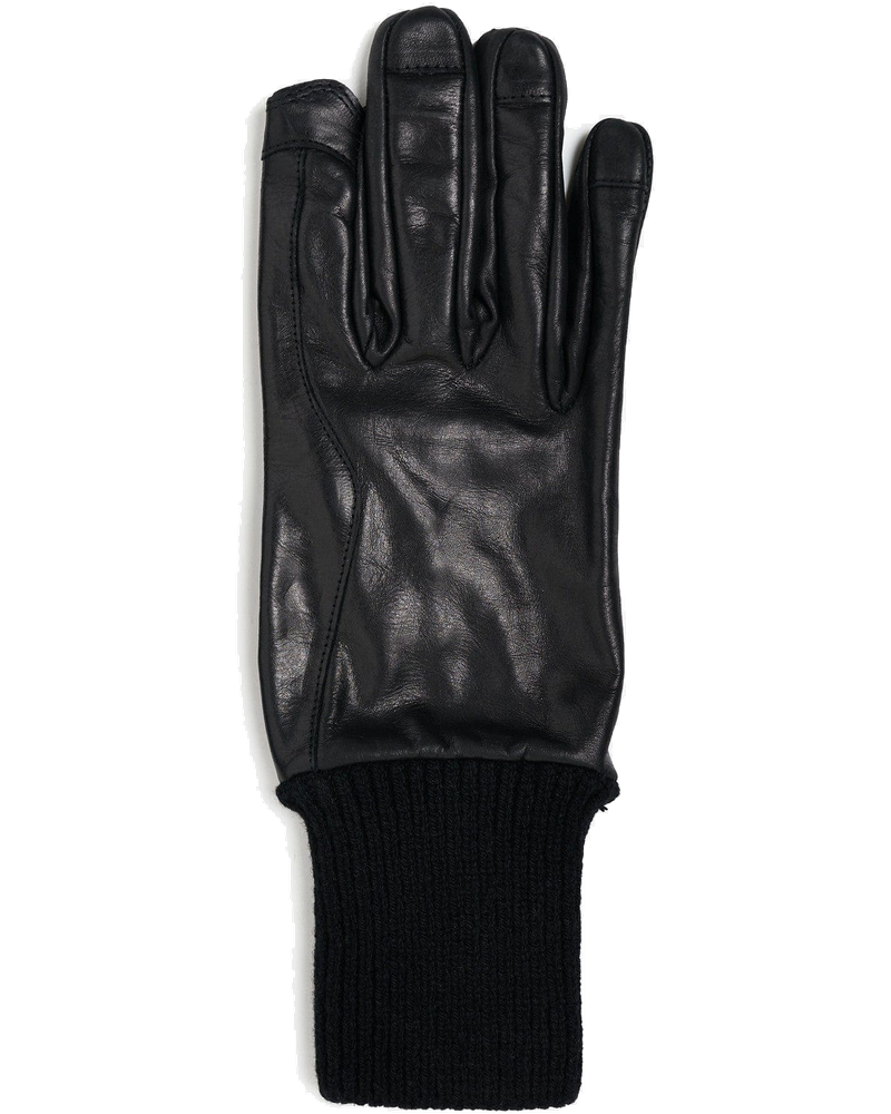 Short Ribcuff Gloves In Black Rick owens – Гарантія оригінальності