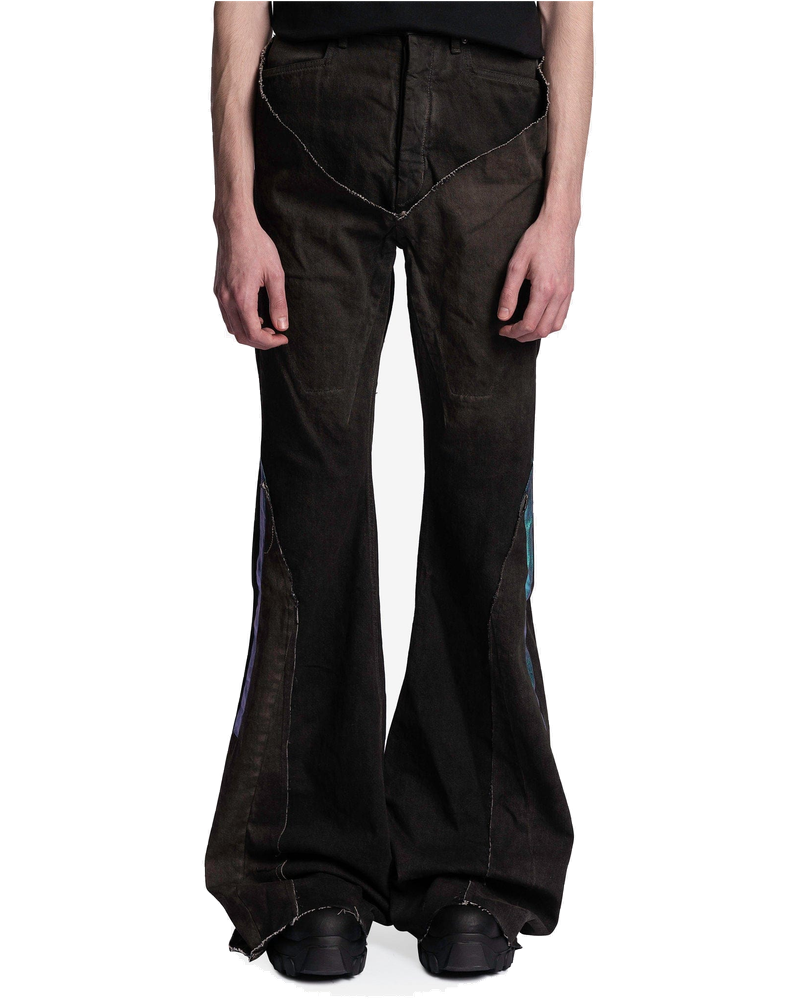 Denim Slivered Bootcut In Dark Dust Rick owens оригінал – Купити в Україні