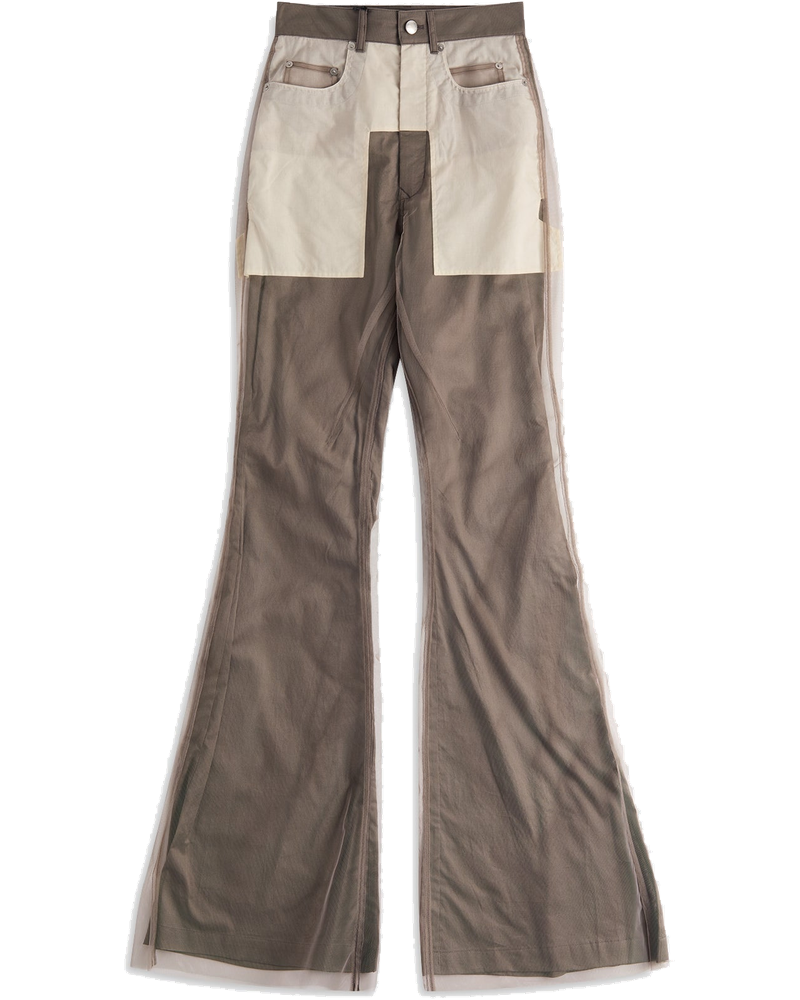 Bolan Mesh Bootcut Trousers Dust Rick owens оригінал – Купити в Україні