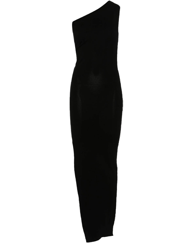 Black Asymmetric-Design Dress Rick owens – Гарантія оригінальності