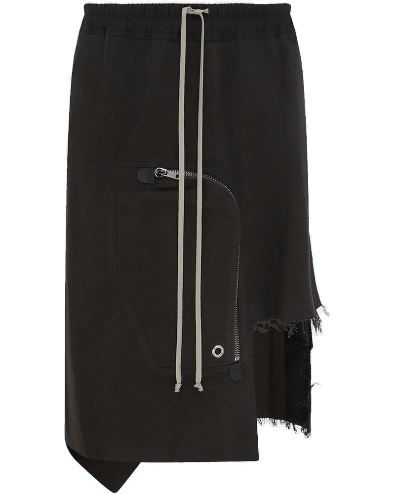 Оригінальна Black Dracca Skirt Rick owens