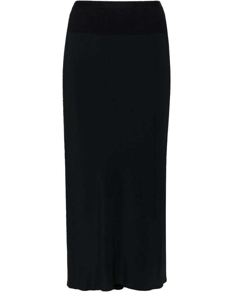 Оригінальна Black Lido MIDI Bias Skirt Rick owens