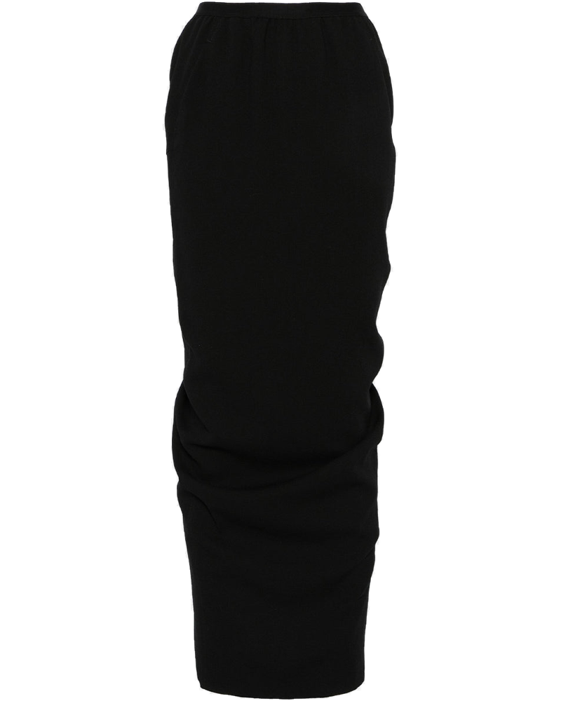 Black Pillar Maxi Skirt Rick owens – Гарантія оригінальності