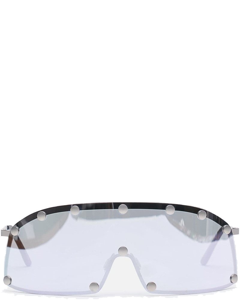 Оригінальна Shielding Sunglasses In Silver Rick owens