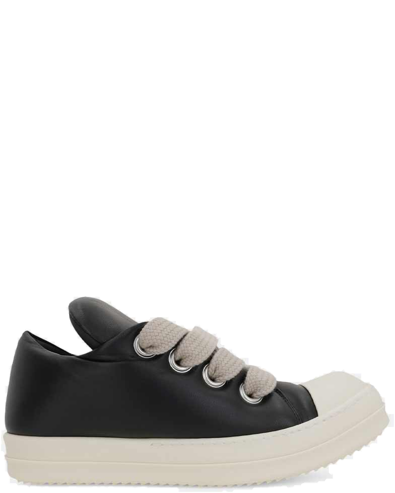 Black Jumbolaced Padded Low Sneakers Rick owens оригінал – Купити в Україні