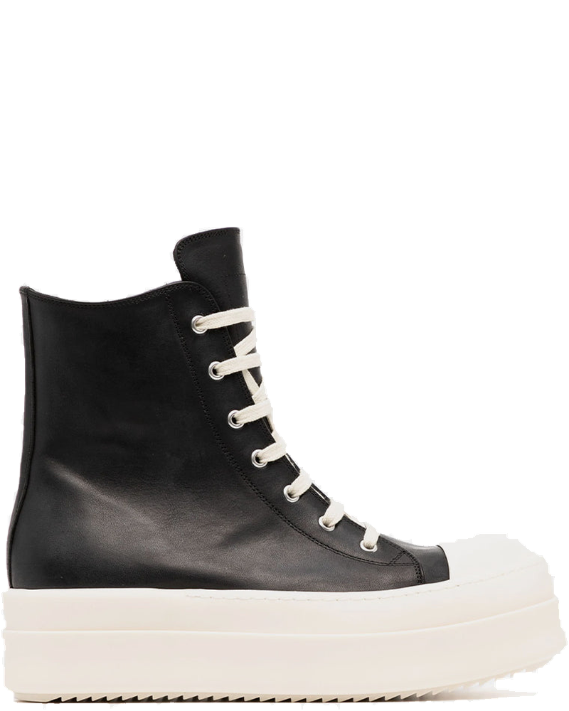 Black Mega Bumper High-Top Sneakers Rick owens – Гарантія оригінальності