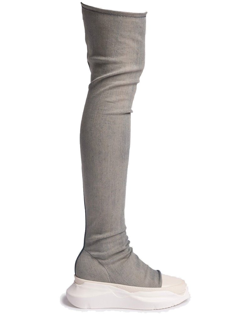 Denim Abstract Stockings In Mineral Pearl Degrade Rick owens – Гарантія оригінальності