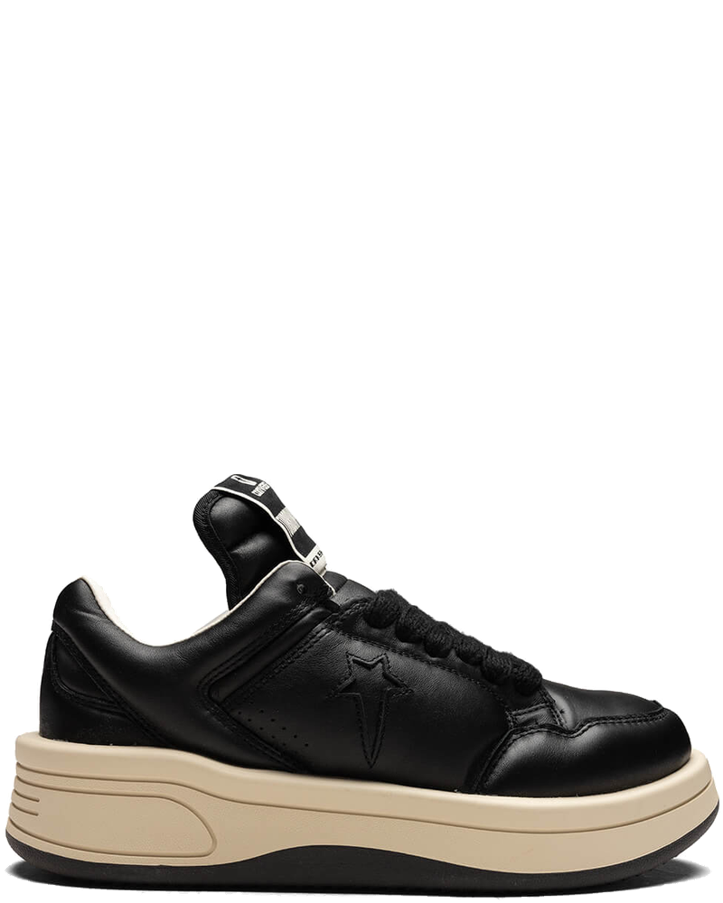 X Converse Turbowpn Ox Leather Shoes Black Rick owens оригінал – Купити в Україні