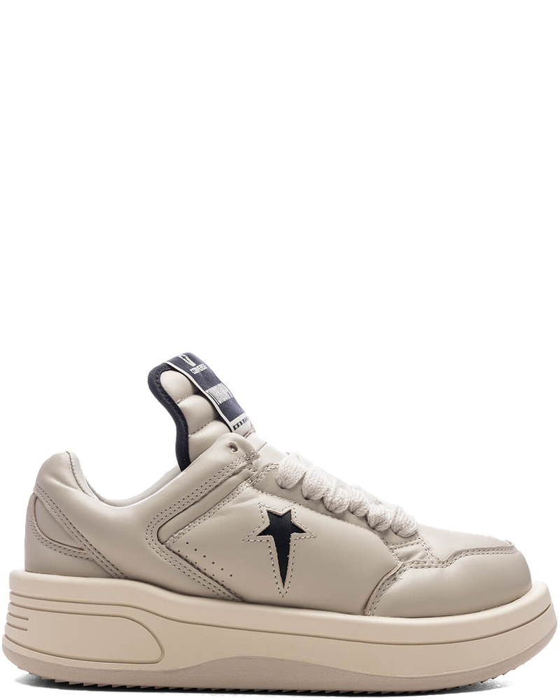 X Converse Turbowpn Ox Leather Shoes Oyster Rick owens оригінал – Купити в Україні
