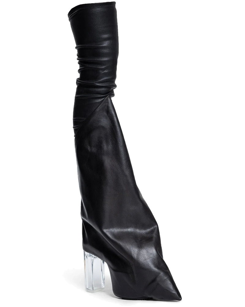 Hollywood Taco In Stretch Lamb Leather Rick owens – Гарантія оригінальності