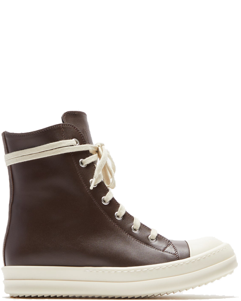Wmns Scarpe In Pelle Sneakers Brown Rick owens оригінал – Купити в Україні