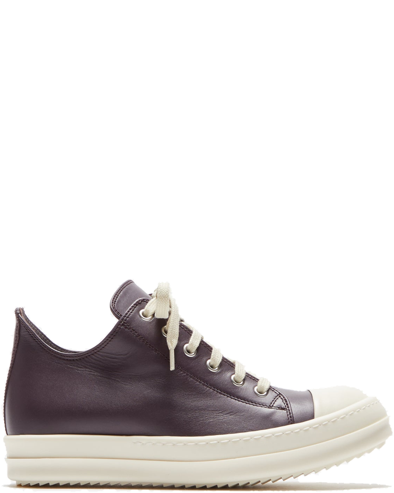 Wmns Scarpe In Pelle Low Sneakers Amethyst Rick owens – Гарантія оригінальності
