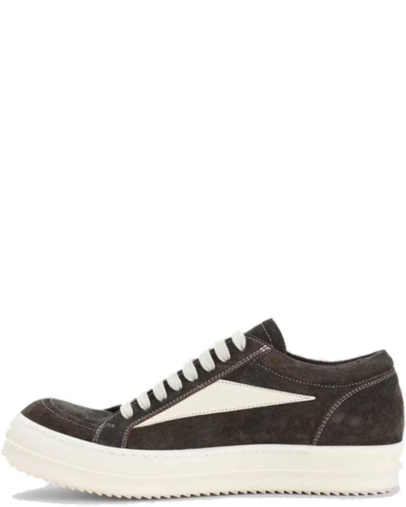 Dark Brown Suede Sneakers Rick owens – Гарантія оригінальності