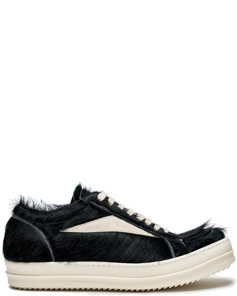 Long Hair Vintage Sneakers In Black Rick owens оригінал – Купити в Україні
