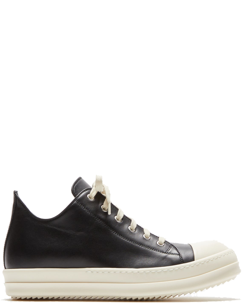 Оригінальна Scarpe In Pelle Low Sneakers Black Rick owens