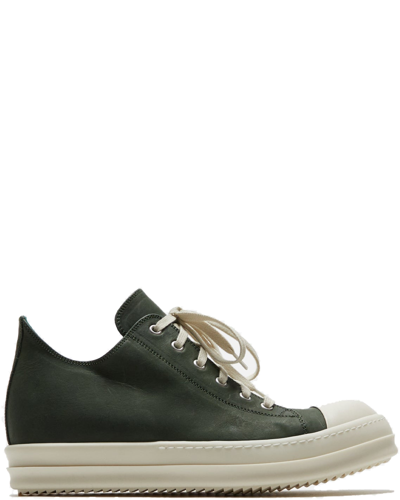 Оригінальна Scarpe Pelle Low Sneakers Moss Rick owens