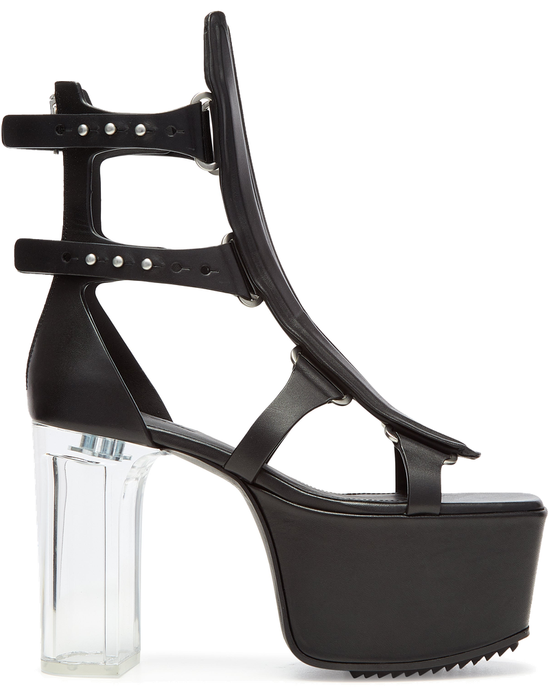 Womens Leather Sandals Ankle High Rick owens оригінал – Купити в Україні