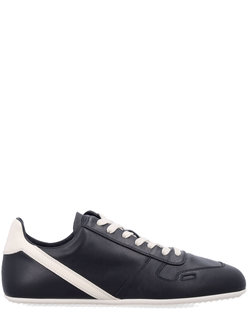 Оригінальна Womens Minimal Sneak Rick Owens Leather Sneakers Rick owens