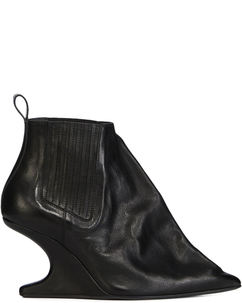 Ankle Taco Leather Boots Rick owens оригінал – Купити в Україні
