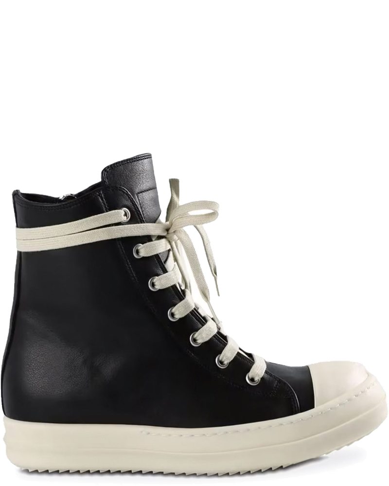 Calfskin Leather Sneakers Rick owens – Гарантія оригінальності