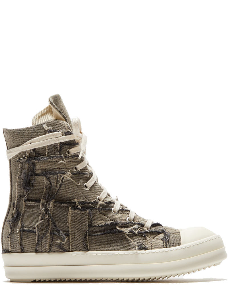 Оригінальна Slashed Sneakers Mineral Pearl Rick owens
