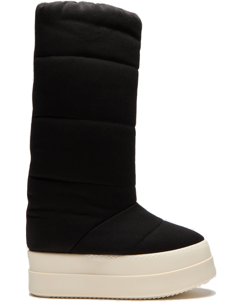 Оригінальна Wmns Drkshdw Mega Bumper Knee High Lunar Boots Black Rick owens