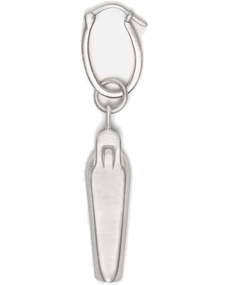 Sarcophagus Earring In Silver Rick owens – Гарантія оригінальності