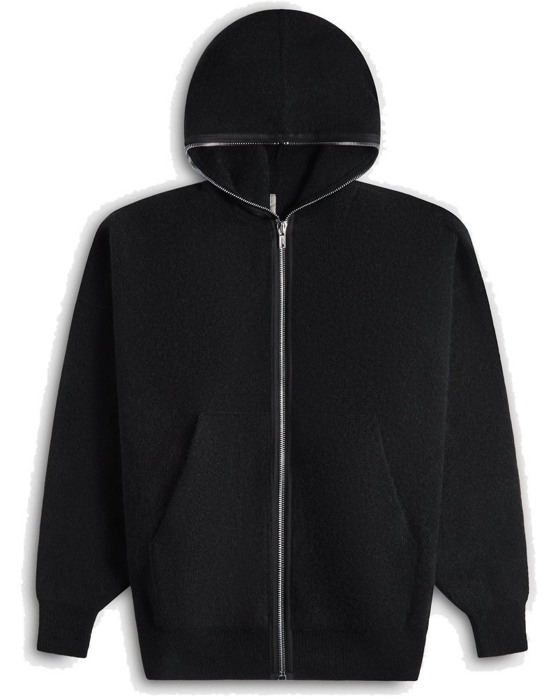Alpaca Gimp Hoodie Black Rick owens – Гарантія оригінальності
